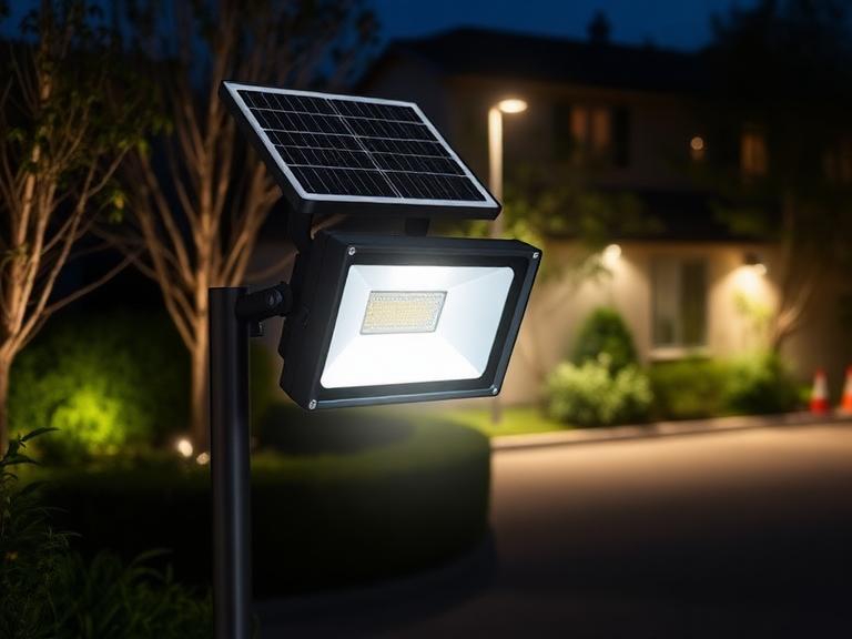 بهترین برندهای پروژکتور خورشیدی در فضای باز با نورپردازی شبانه