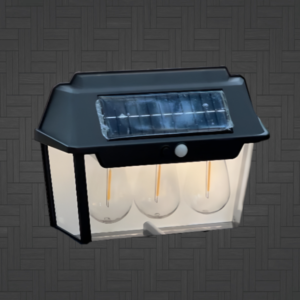 لامپ ادیسونی سه شعله با سنسور حرکتی و نور دکوراتیو