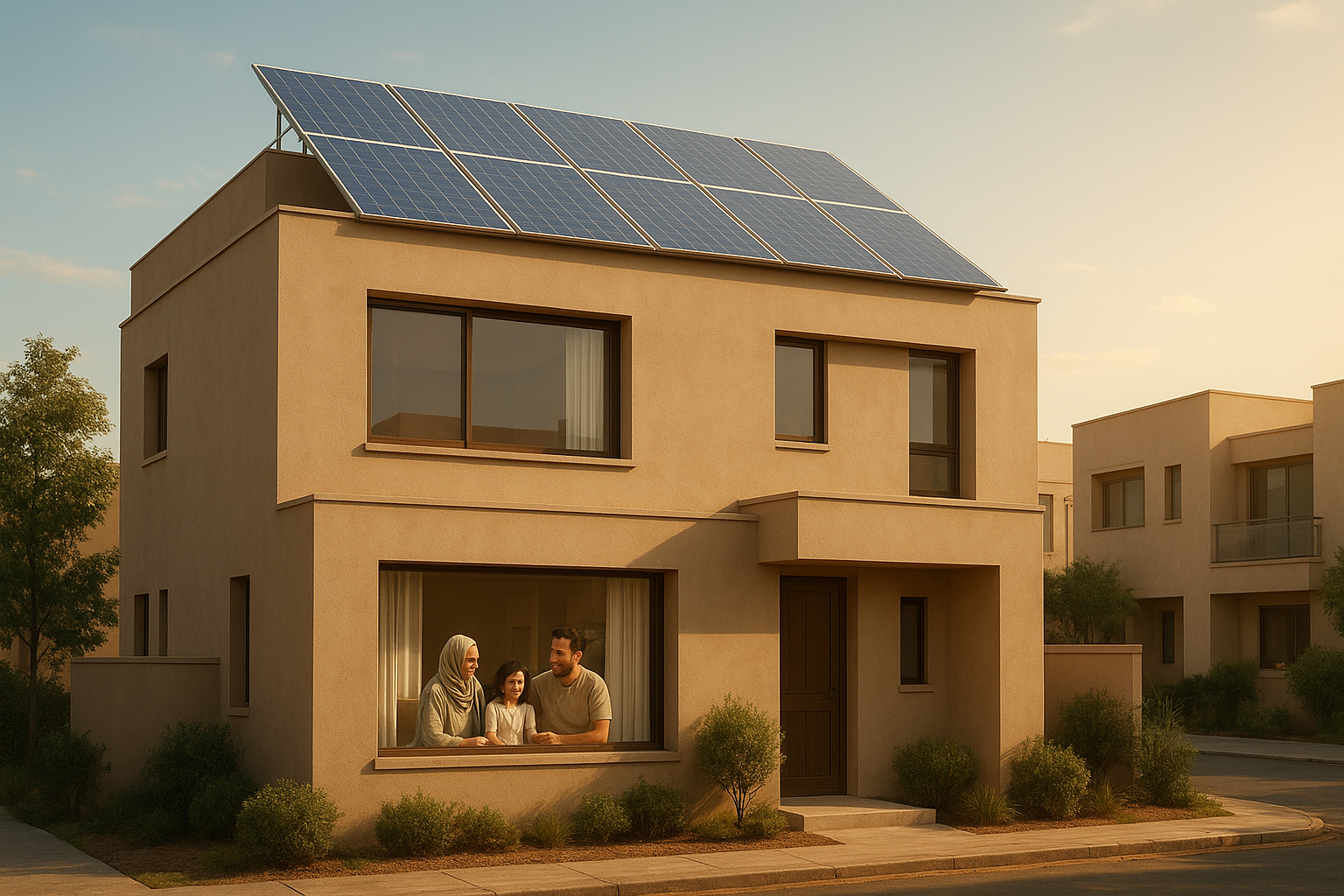 خرید پنل خورشیدی خانگی و نصب سیستم برق خورشیدی روی پشت‌بام خانه برای کاهش هزینه برق و استفاده از انرژی پاک