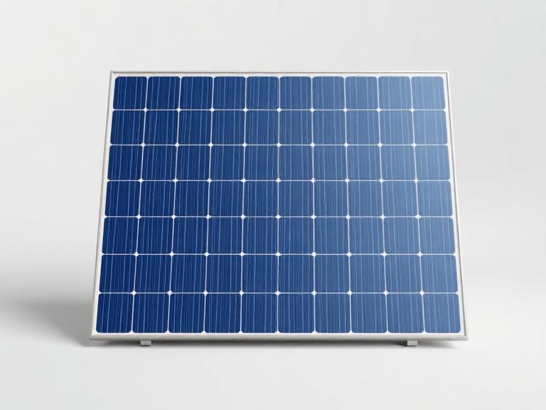 پنل خورشیدی خانگی پلیکریستال با سطح آبی و بافت دار، مناسب خانههای با فضای نصب کافی